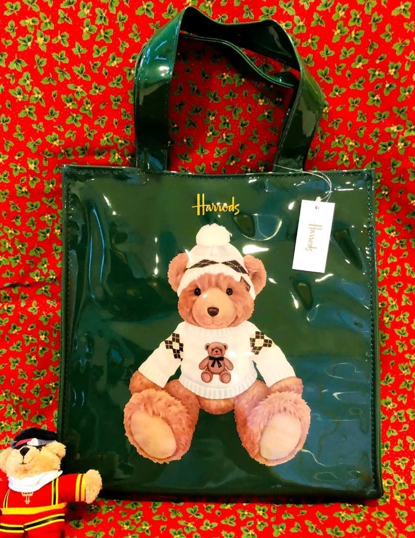 Harrods teddy bear bag sale