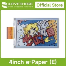 Waveshare 4inch E Ink Spectra 6 (E6) Full color E-Paper Display, 600×400 SPI