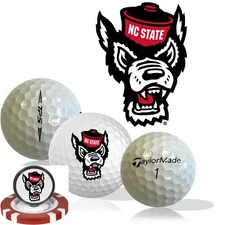 NCAA NC State Wolfpack • Golf Balls 12 pack • TaylorMade TP5
