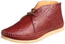 Image of CLARKS ORIGINALS LADIES TYLER CREATE BROWN LEATHER LACE UP BOOTS UK SIZE 4