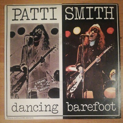 Patti Smith Group. Tanzen Barfuß. 5-4-3-2-1 (unveröffentlicht). 45 Runden Neu....