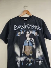 2003 Evanescence Fallen Basic Style Black Unisex Tshirt Reprint S-5XL KH11350