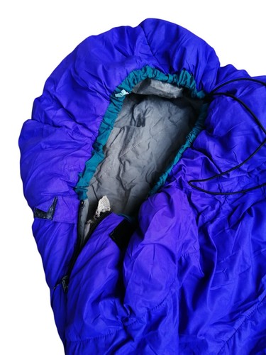 North Face Polarguard Sleeping Bag Winter Warm Large Right Handed Surplus - Picture 4 of 8