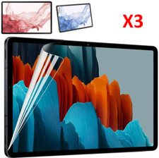 3 X Clear HD Screen Protector For Galxy Tab S7 FE (2021) SM-T730/T733/T736B
