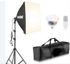 Softbox Photography Lighting Kit, 1Pcs 27" x 27" Professional Soft Box  3000...
