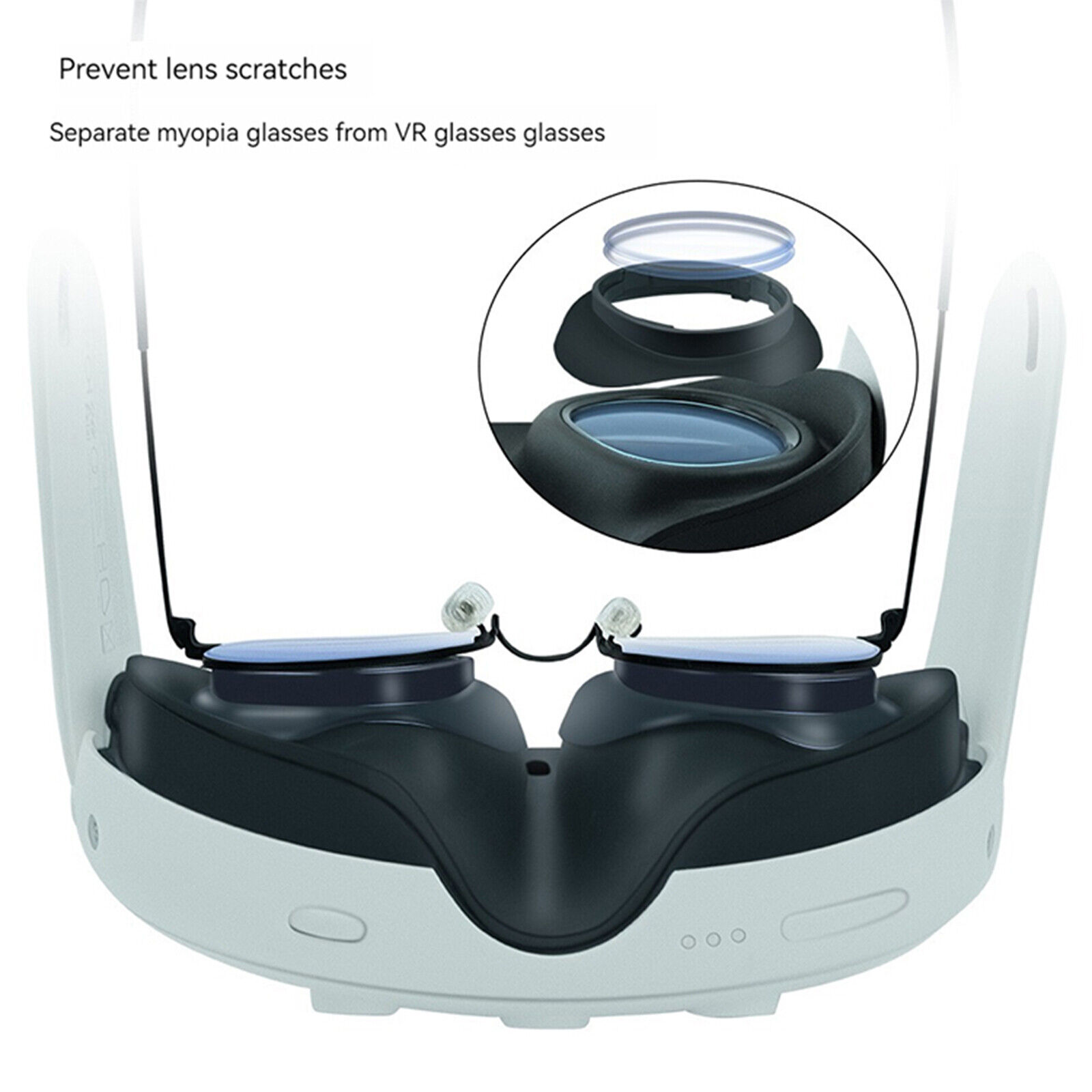 Clear VR Prescription Lenses for Meta Quest 3 #VR7000301