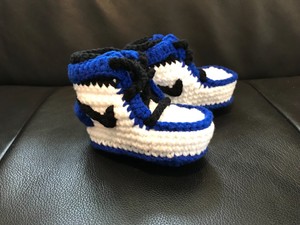 crochet jordan shoes