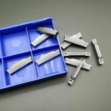 10PC ZTGD0404-MG 302 4mm Groove milling insert index carbide insert For steel