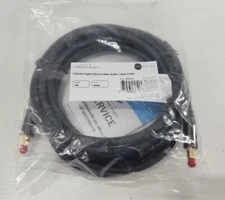 KabelDirekt – TOSLINK Cable Optical Audio Cable – 10ft Fiber Optic Cable