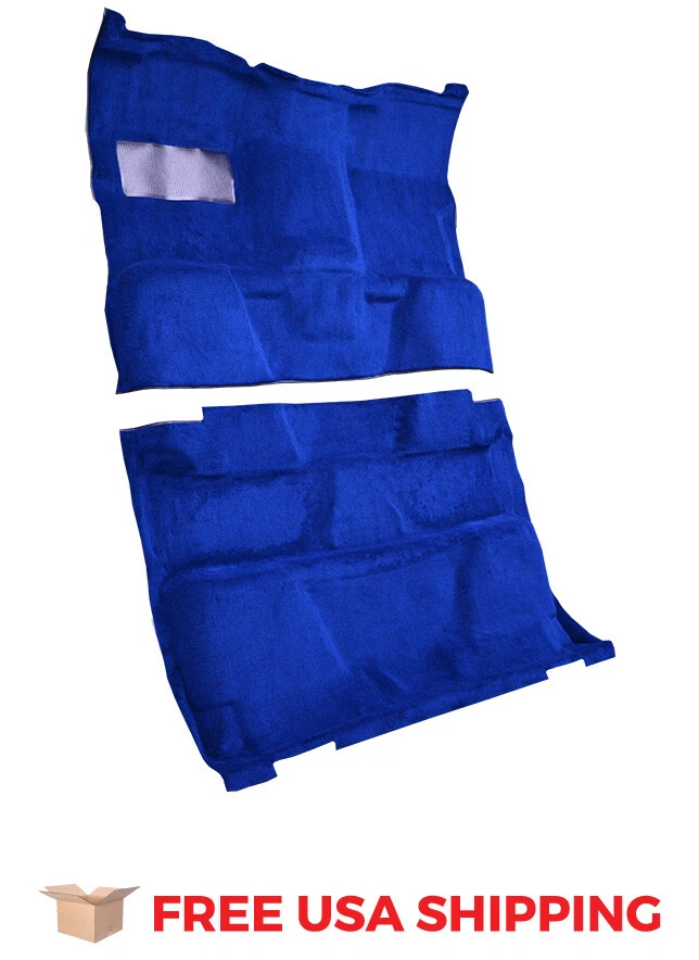 FITS 1981-1986 Chevrolet C30 Crew Cab 2WD Auto/3spd Column Shift Cutpile Carpet - Изображение 2 из 3