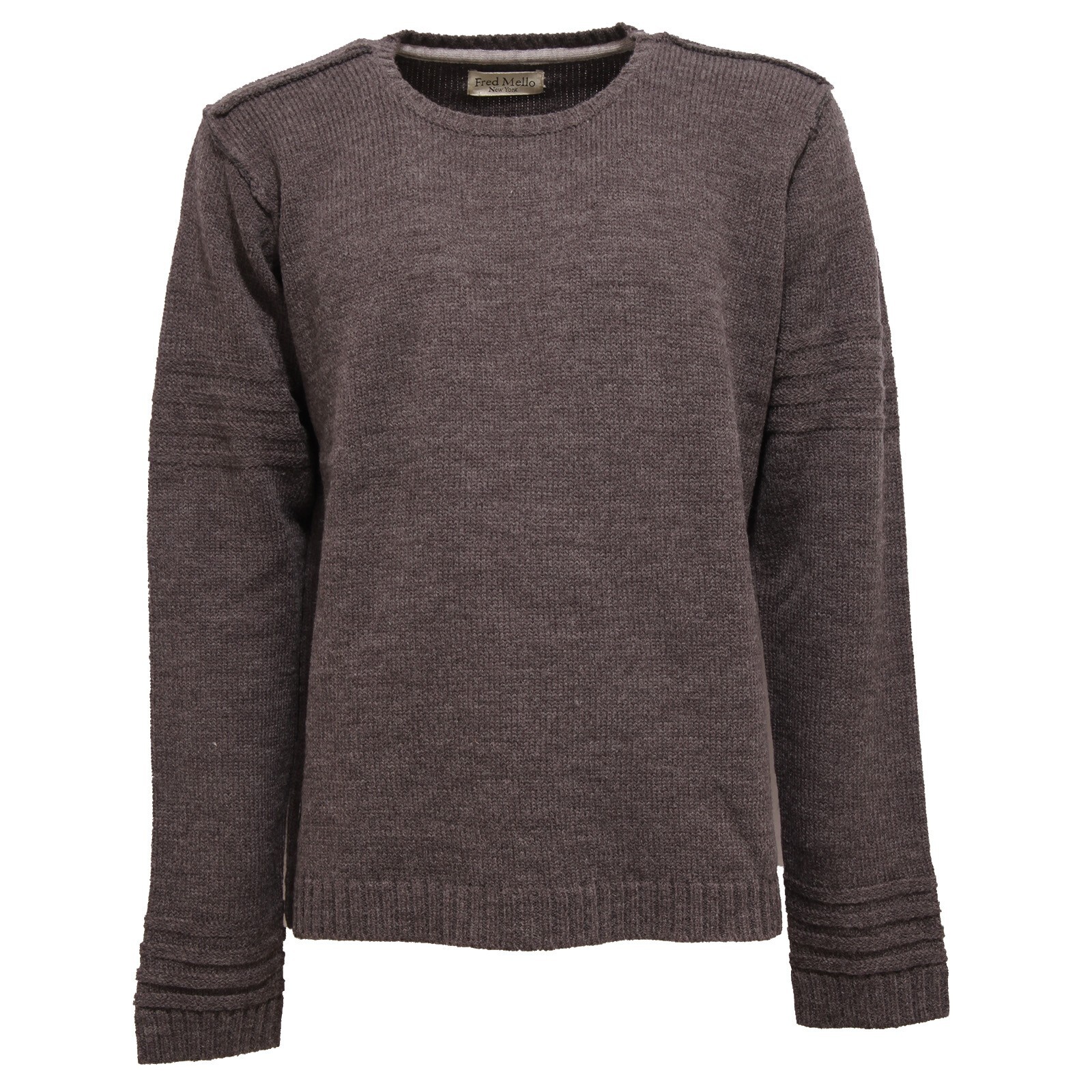 7135V maglione uomo FRED MELLO серый свитер мужской
