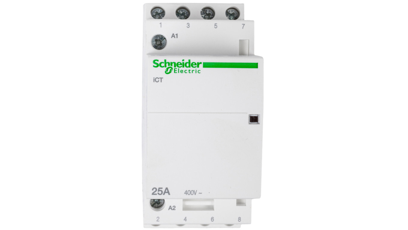Modular contactor 25A 4NO 0R 230V AC iCT A9C20834 /T2UK