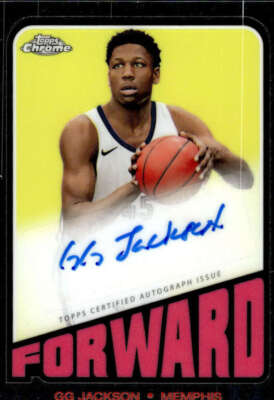 GG JACKSON RC AUTO 2023-24 Topps Chrome Base 1972 Autograph ROOKIE 