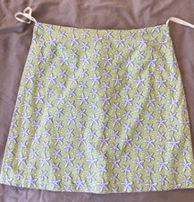 Vineyard Vines Blue Starfish Print Skirt - size 8