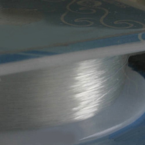 5 meters - crystal nylon wire Ø 0.35mm / beads - Picture 1 of 1