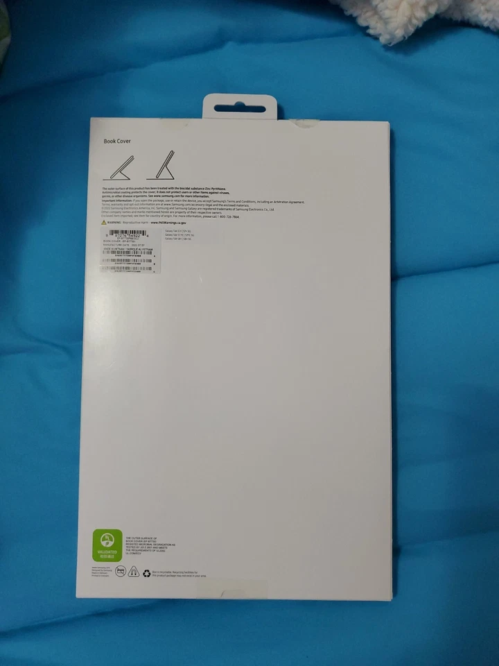 Capa preta Samsung Tab s8+, S7+, S7 FE - Imagem 2 de 2