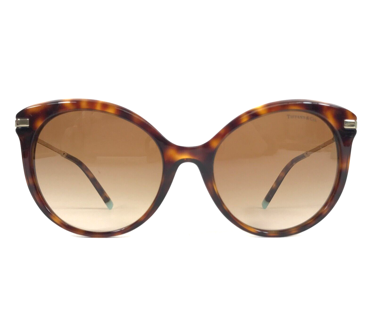 Tiffany & Co. Sunglasses TF4189-B 9002/3B Havana Gold Cat Eye w