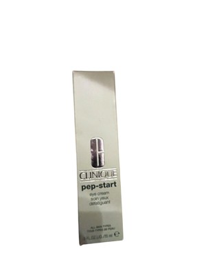 Pep-Start Eye Cream by Clinique for All Skin Types 0.5 oz / 15 ml New