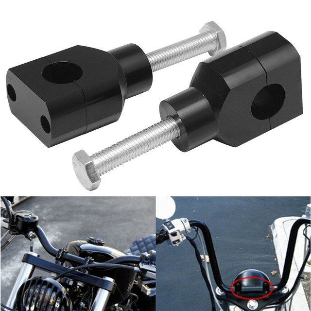 Harley Sportster 1200C Speedometer Handlebar Riser Bracket Assembly