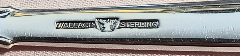 Grande Baroque by Wallace Sterling Pierced Table Serving Spoon - Image 3 of 4