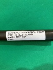 Snapshot® ION Carbon Fiber Shaft, 5/16"x18 Joint, 12.4mm,  Kamui Tip