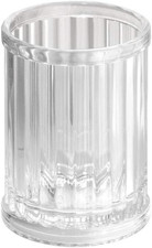 Idesign Alston Plastic Tumbler Cup, Holder for Makeup Brushes, Toothbrushes, Gla