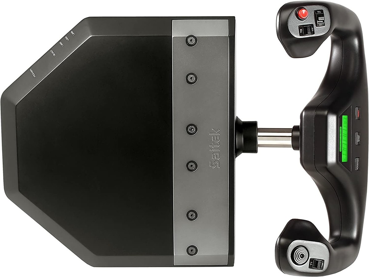 Logitech Flight Yoke System Professional Simulation Yoke and