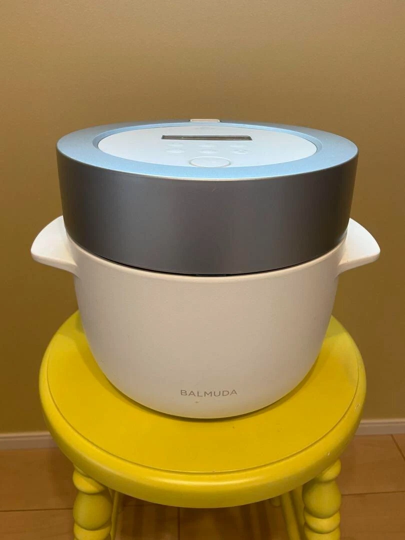Balmuda 3 Gohan Electric Rice Cooker BALMUDA The Gohan K03A-WH White Used Japan