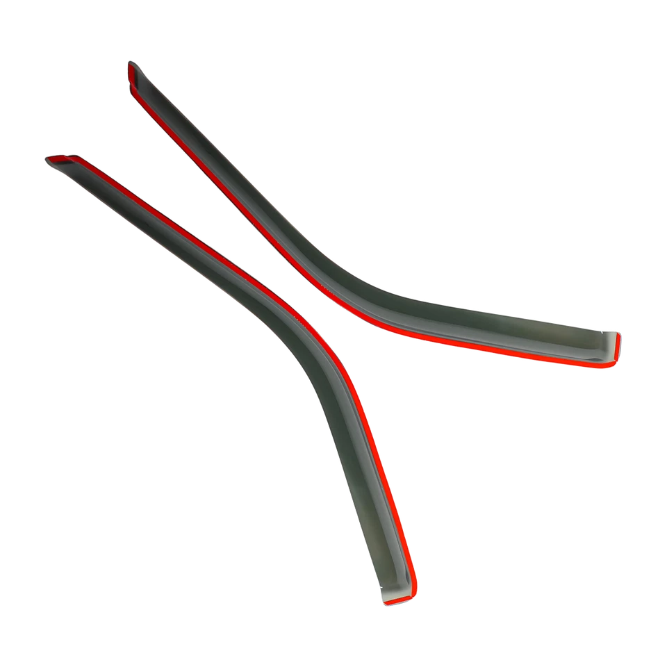 Tres&Vendu For 1988-1998 Chevy GMC C1500 K1500 Smoke Window Visor Sun Rain Guard - Image 3 of 4