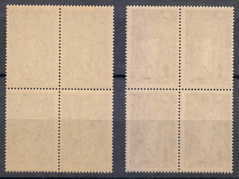 France 1936-37 MNH Mi 312/357 Sc B44-B45 Statue of Liberty. U.S.A. ** New York - Image 2 of 2