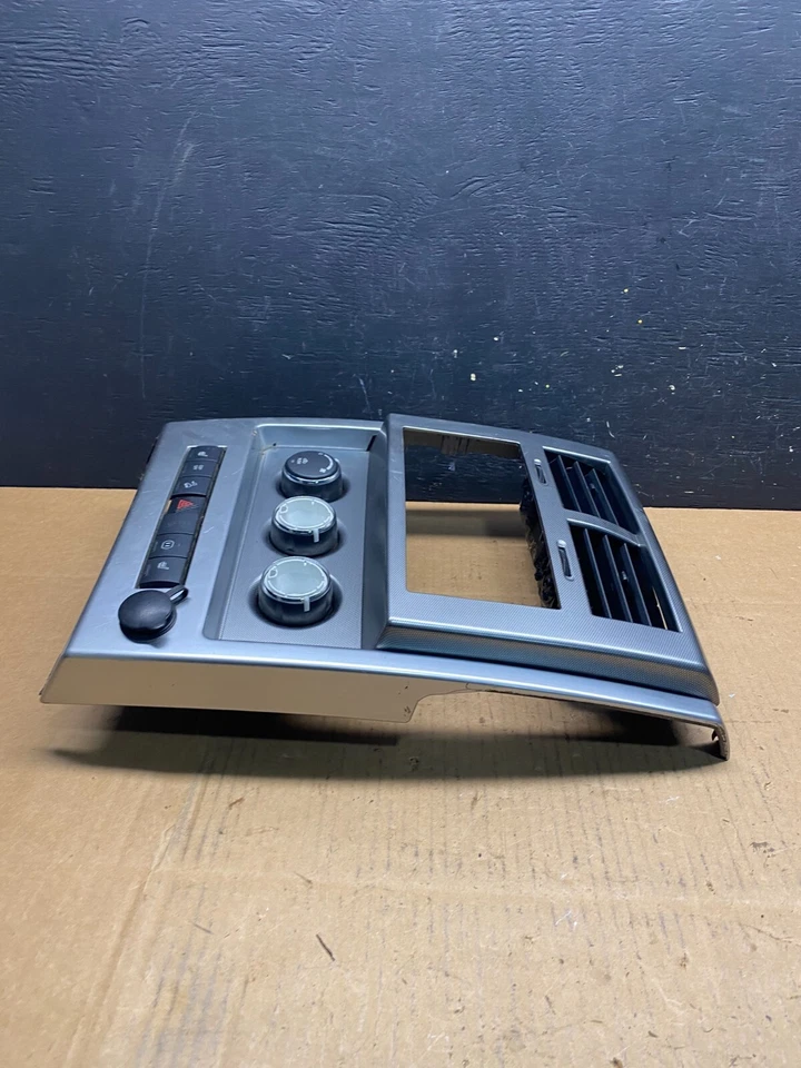 Jeep Liberty 2008 a 2012 tablero control de temperatura climático radio bisel N2888 DG Foto 4 de 4