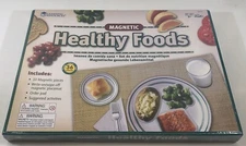 Learning Resources 36-pc Magnetic Healthy Foods Set, Ages 3+ (Brand New)