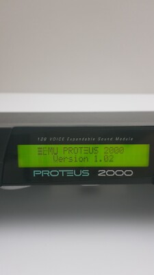 E-mu Proteus 2000: 128 voice Expendable Synthesizer Module: No Rom