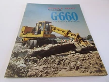 Gradall G660 Hydraulic Excavator Sales Brochure 12 Page
