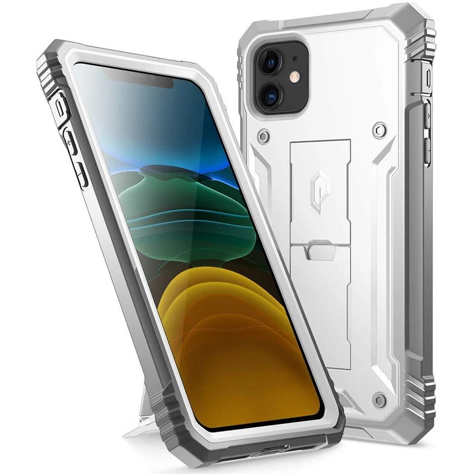 Funda Antigolpes para iPhone 12 11 Pro Max Mini Cubierta Protector de Pantalla Soporte Foto 4 de 4