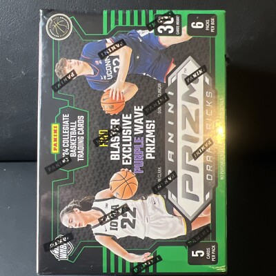2024-25 PRIZM Draft Picks CAITLIN CLARK Basketball Blaster IN HAND SHIP NOW   