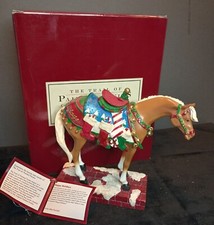 2005 Trail of Painted Ponies RETIRED " HAPPY HOLIDAYS" XMAS PONY 1E/2,201