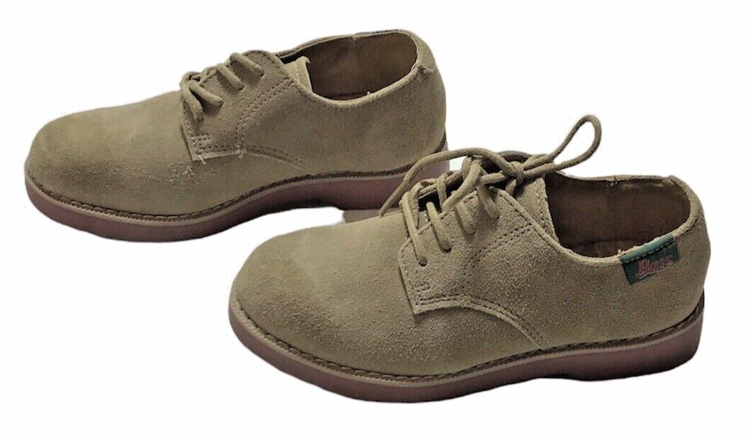 GH Bass Elliott Suede Tan Casual Shoes NEW WHIT BOX Boys Size 1M