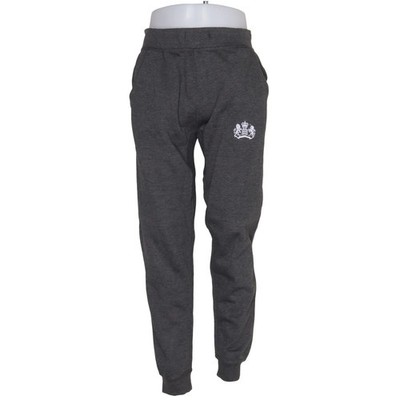 Cotton Heritage, Jogginghose, Größe: L, Grau, Print, Sweat, Herren #MgH