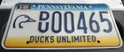 Rare Pennsylvania (PA) Ducks Unlimited (DU) Embossed License Plate (DU00465) — photo 4