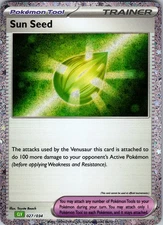 Sun Seed Holo Classic Collection Trading Card Game Classic 027/034 NM - Pokemon