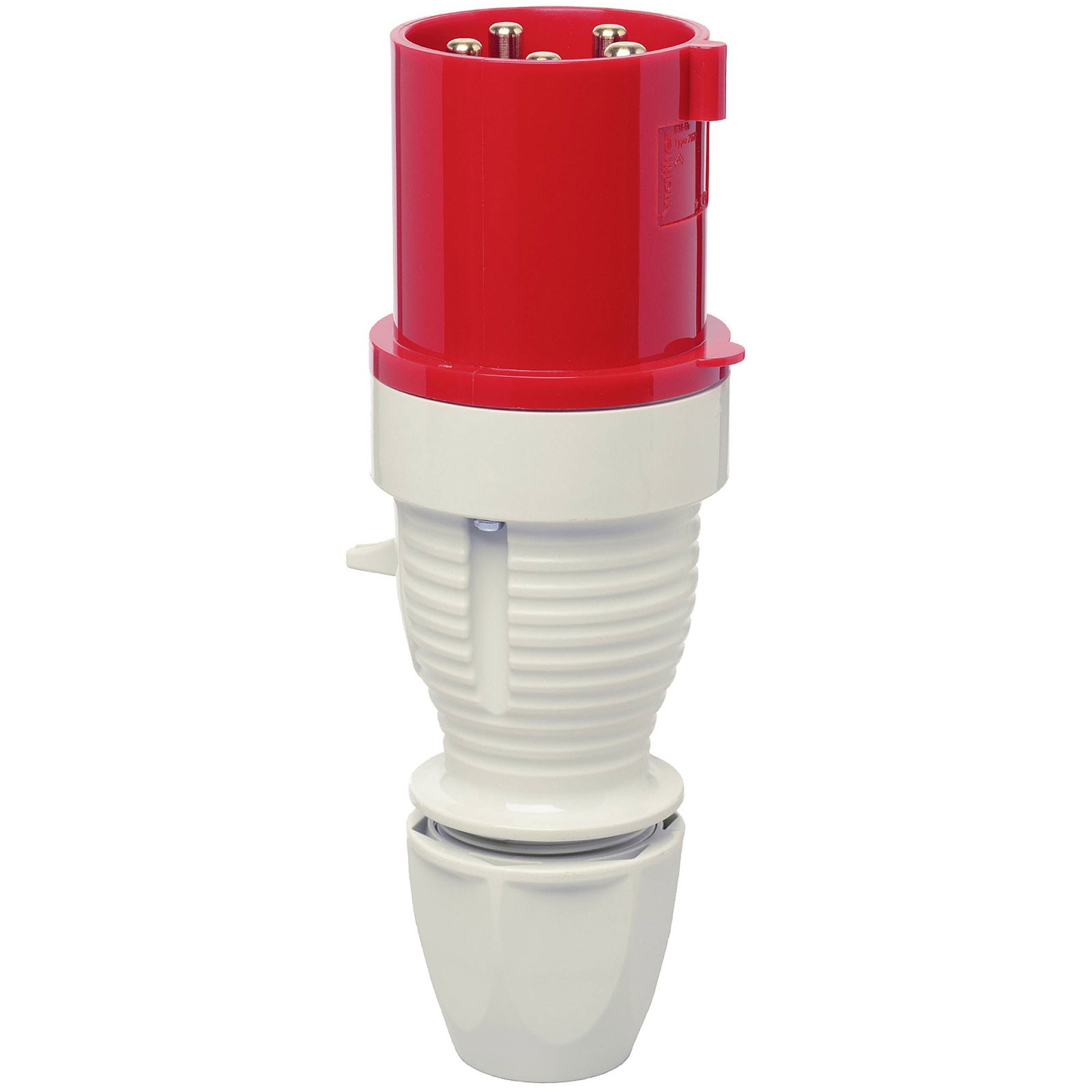 Walther Werke CEE Plug 63A 5-Pin 400V External Cable Gland