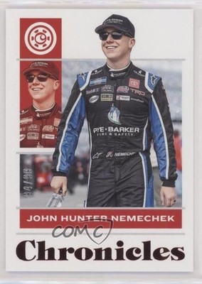 2022 Panini Chronicles Red 94/99 John Hunter Nemechek #19 2qw