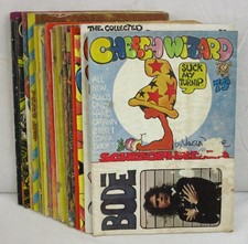 Lot of 20 Underground Comix Comics 1970s Vaghn Bode Cheech Wizard Junkwaffel