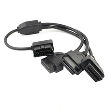 OBD2 Splitter Cable,OBD-II Extension Cable,Car Diagnostic 1 Male to 3 Female
