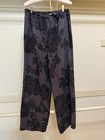 Tommy Bahama Women's 100% silk grey & black pants — photo 1