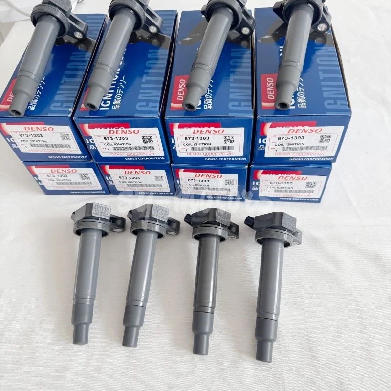 Bobinas de encendido Denso 8 piezas para Toyota Tundra 1998-2010 90919-02230 673-1303 Foto 2 de 4