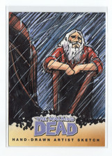 The Walking Dead TWD Comic Book Series 2 Artist Sketch Card 1/1
