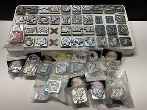 VTG Craftool Co USA 2-3D Leather stamps Have many to choose from