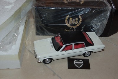 1:18 OPEL ADMIRAL B WHITE BOS models BOS045 SUPERB!! in box